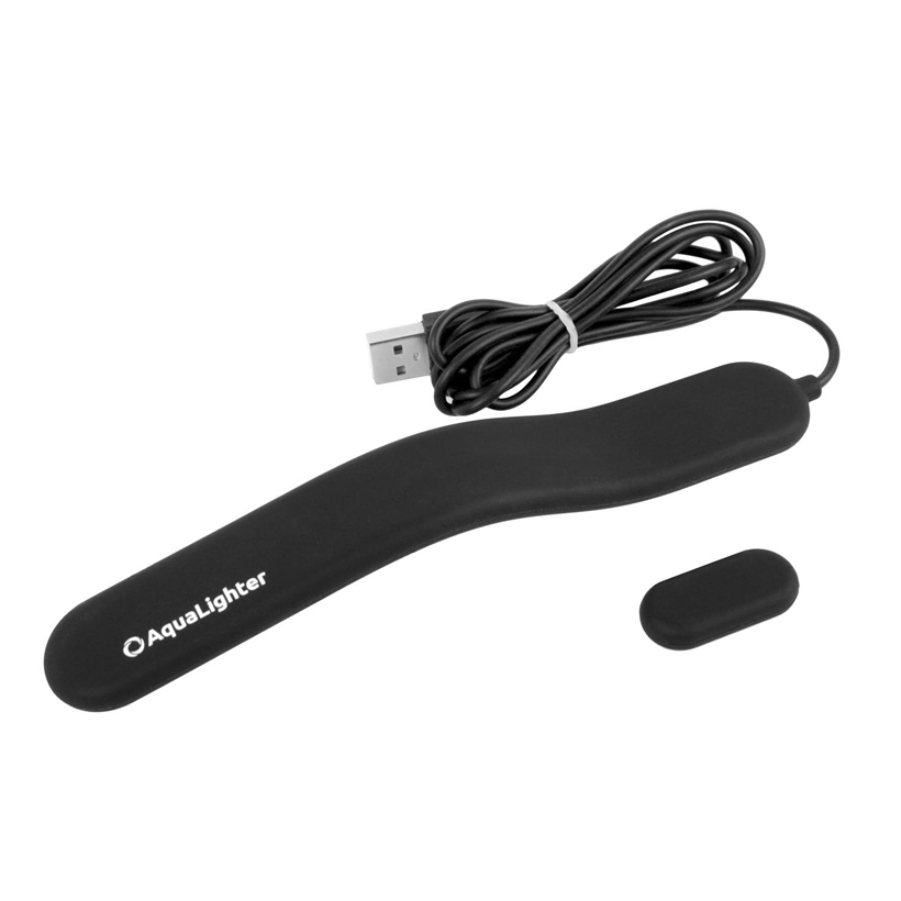 AquaLighter Pico Soft LED with magnetic holder- Black