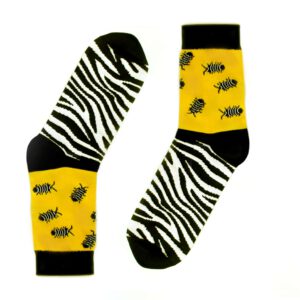 Zebra-Assel-Socken