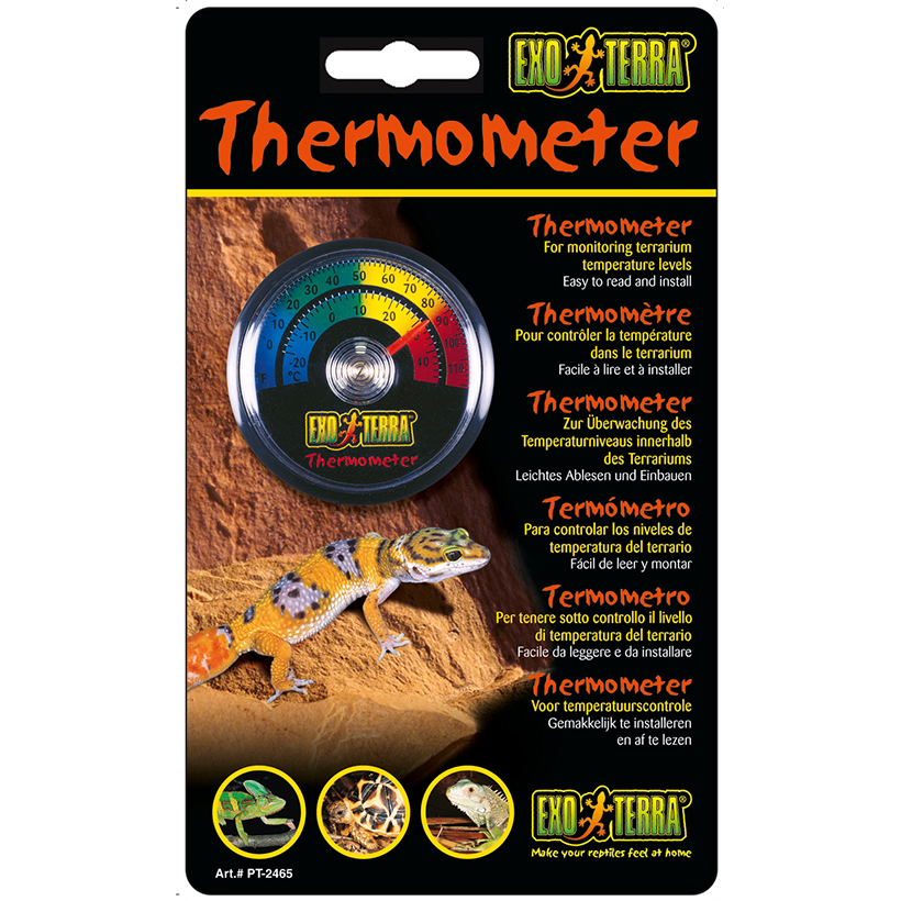 Hobby analoges Thermometer für Terrarien, 4,46 €