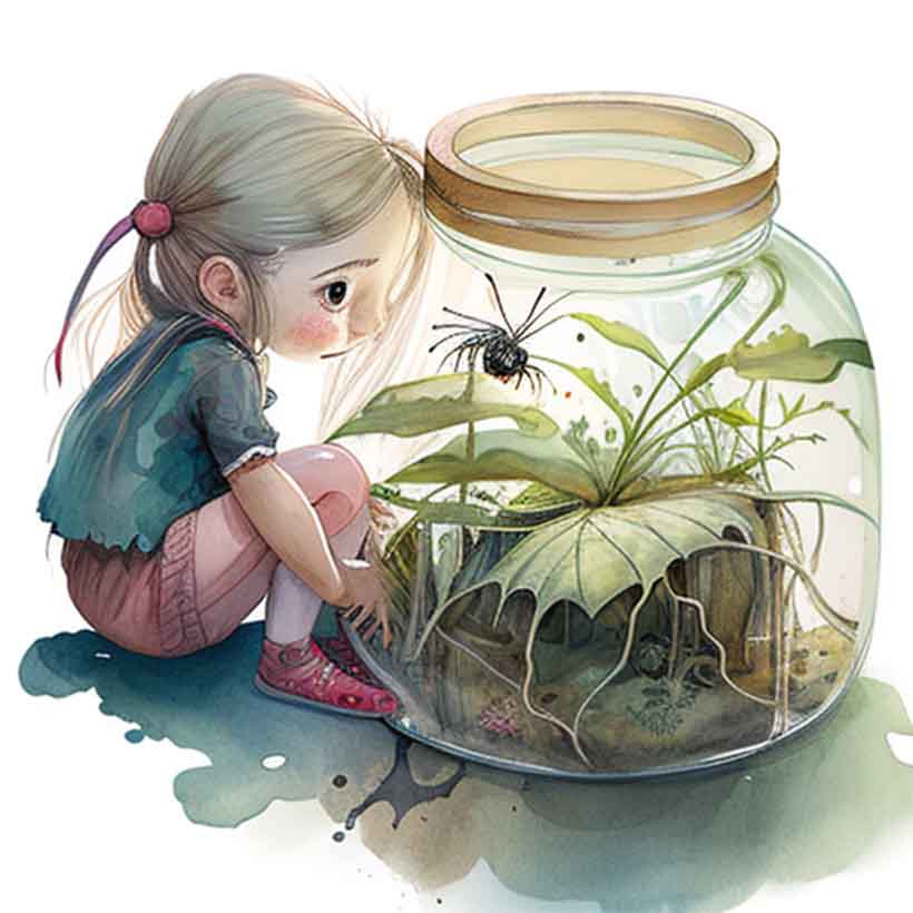 Lisas Wunsch- Eine Vogelspinne als Haustier