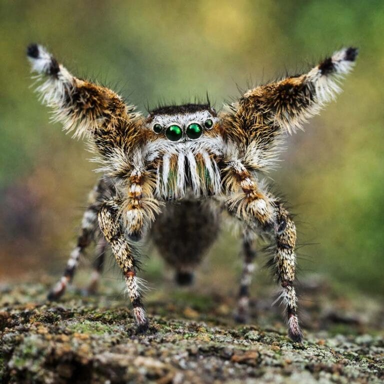 First Spring Spider Jumping spiders' courtship behavior - why their dances decide over life ...